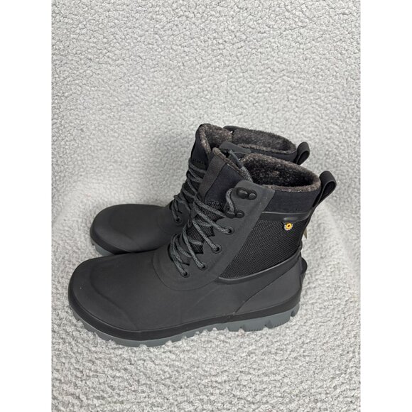 Bogs Mens Weather-Defying Arcata Urban Lace Men\'s Boot Black Size 9 NWT\'s main image 5